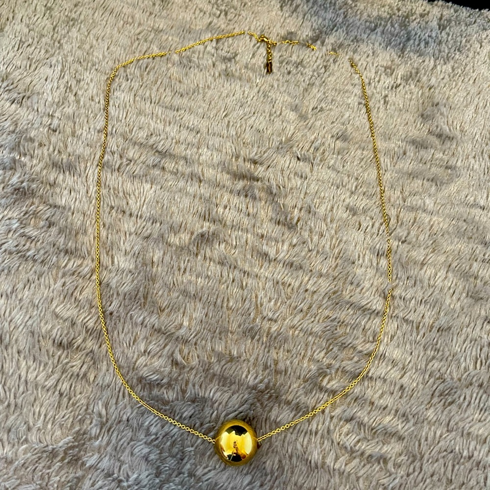 Saint Laurent Ball Necklace
